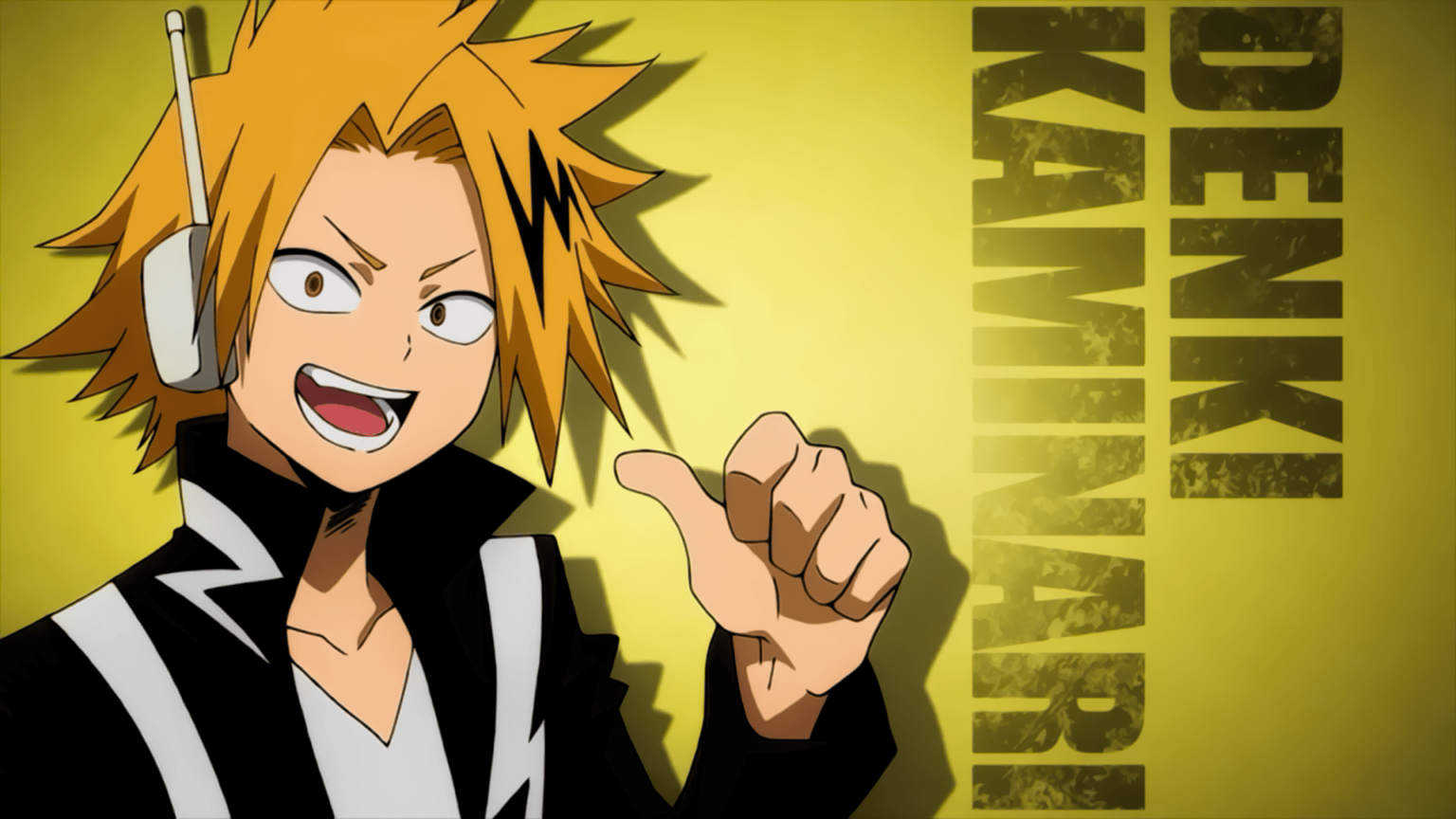 Banpresto Figura Denki Kaminari – My Hero Academia Break Time Collection Vol.7, PVC De 10 Cm, Multicolor, Base Incluida