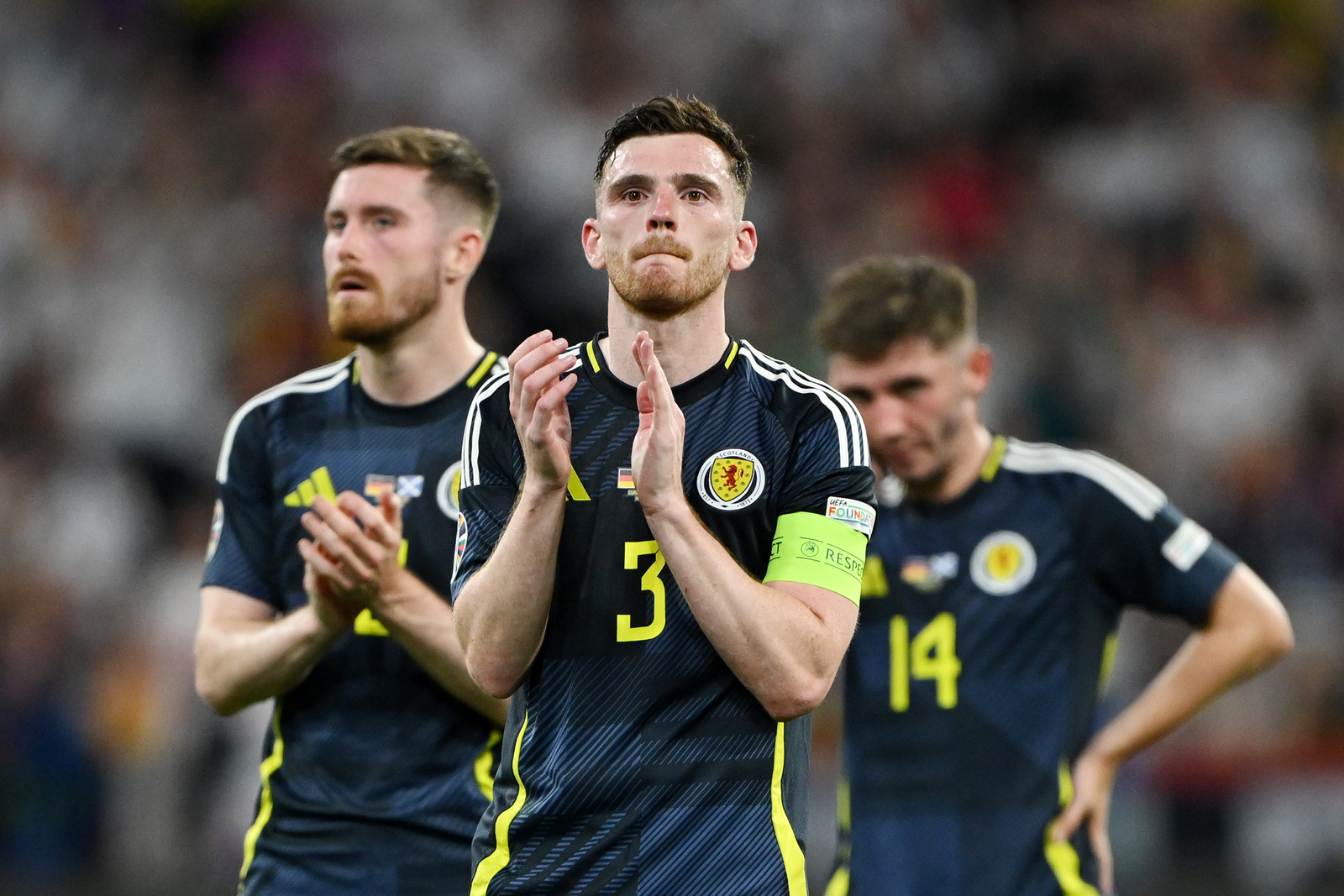 Germany Locks Horns with Scotland